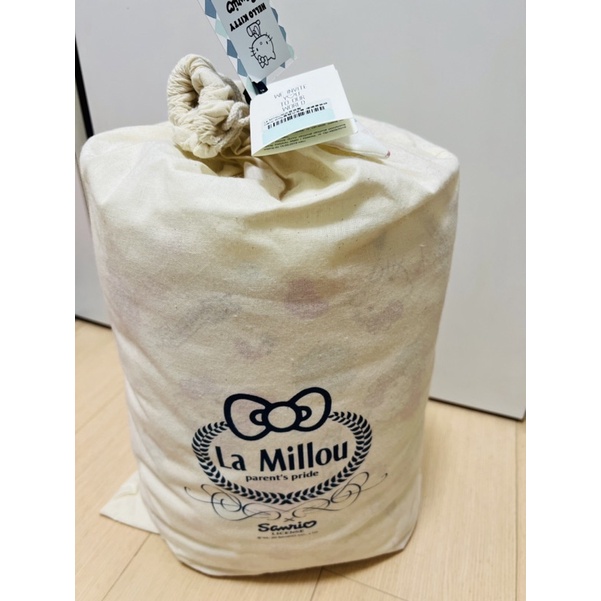 La millou逗寶全新加大豆豆毯 限量Hello kitty煙燻香草綠 聖誕禮物