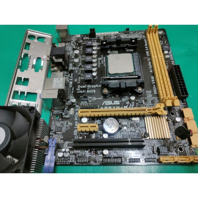 華碩 A88XM-E 主機板 + Athlon x4 860k/FM2+腳位/附風扇