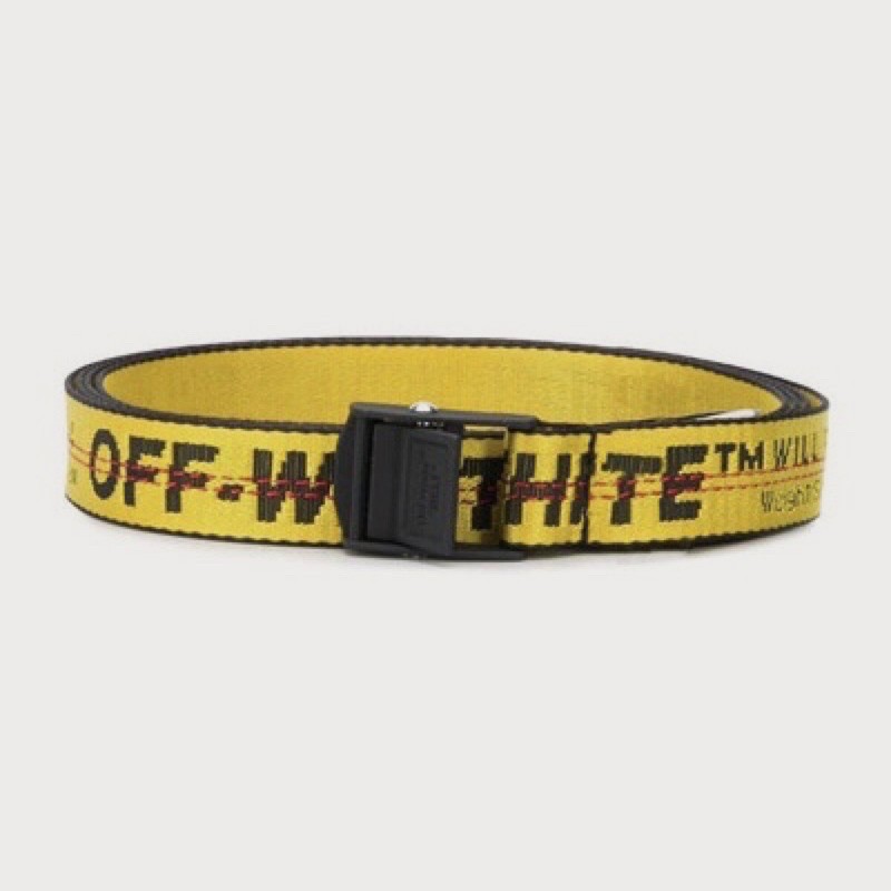 Off-White Logo Belt 工業風皮帶/腰帶（現貨）