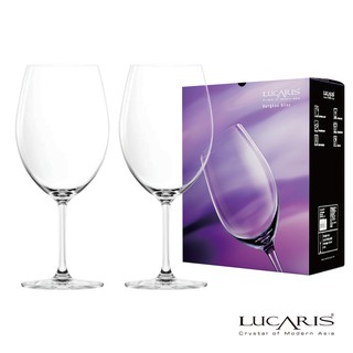 【泰國LUCARIS】 曼谷波爾多無鉛水晶紅酒杯 2入組《WUZ屋子》禮盒 送禮推薦