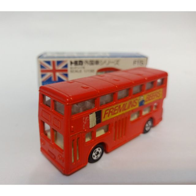 TOMY TOMICA 多美日制品 F15 LONDON BUS 倫敦雙層巴士