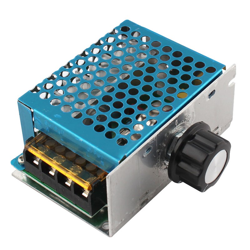 4000w 220V AC SCR 穩壓器調光器電動機調速器電子調節器調光器 220V 恆溫調節器