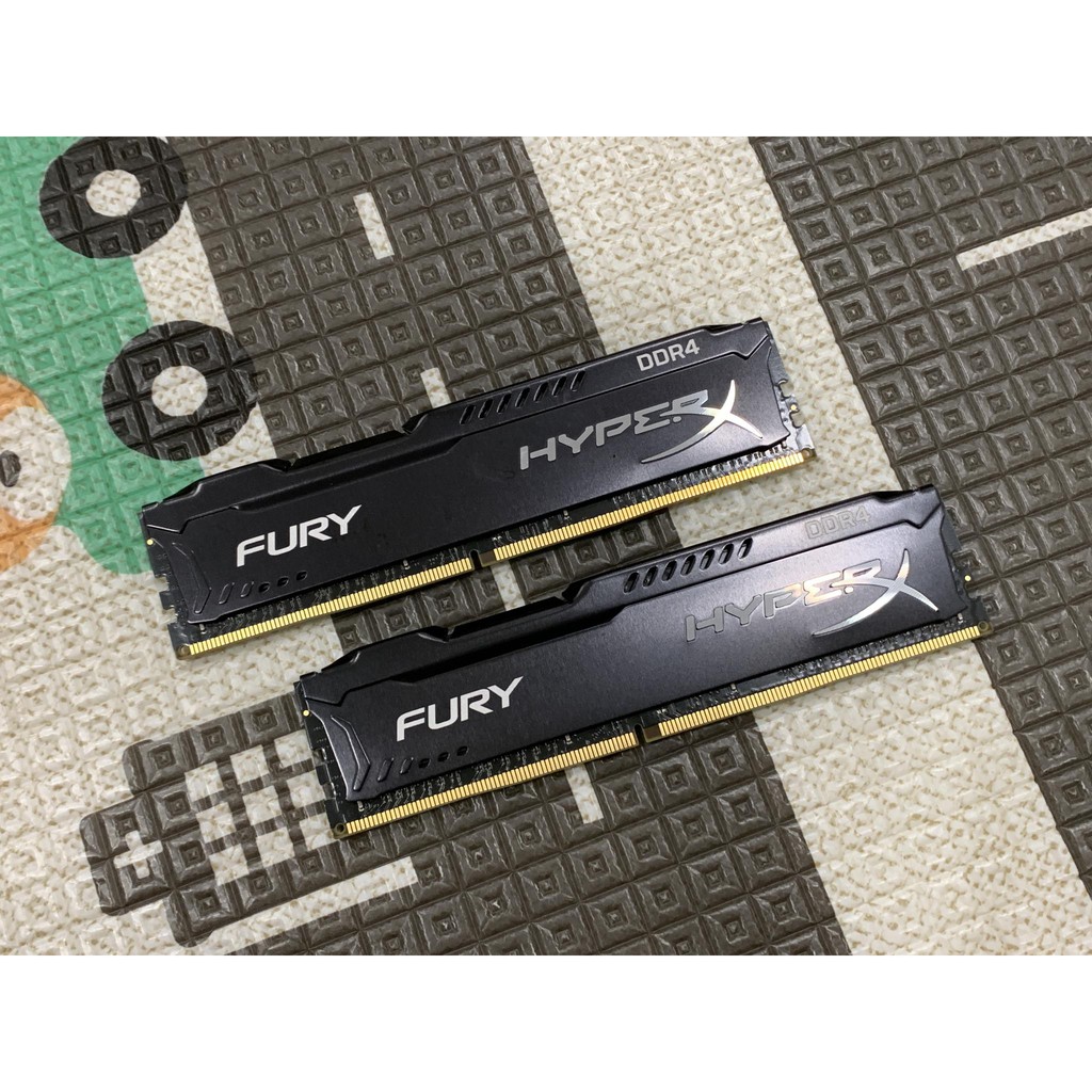 【現貨】金士頓 Kingston HyperX FURY DDR4 2666 16G 8G * 2 桌上型 超頻記憶體