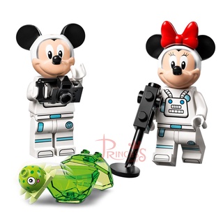 公主樂糕殿 LEGO 樂高 10774 迪士尼 米奇 米妮 太空裝 相機 探測器 小怪獸 外星人 透明綠 B026