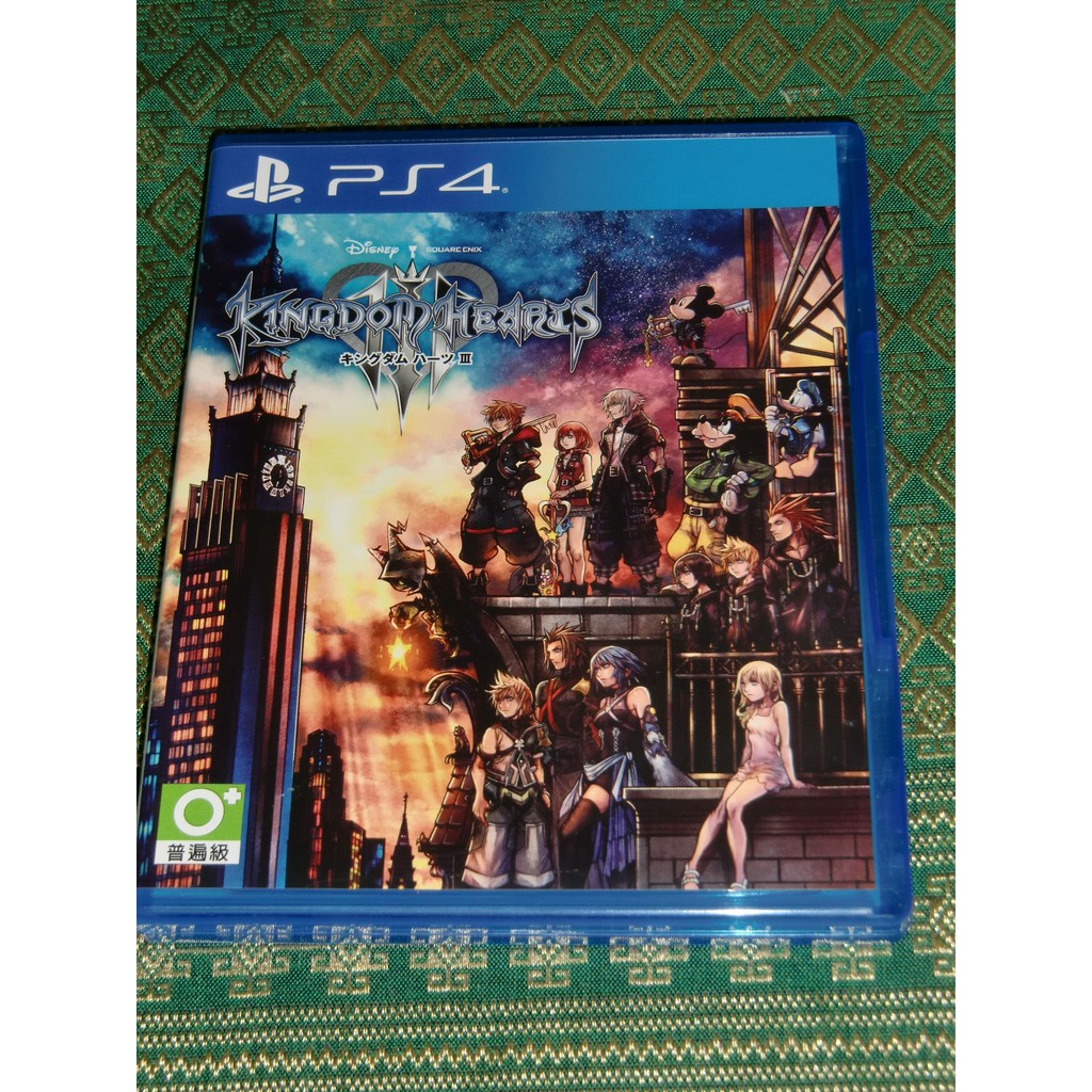 PS4 王國之心3 日文版 二手 Kingdom Heart 3