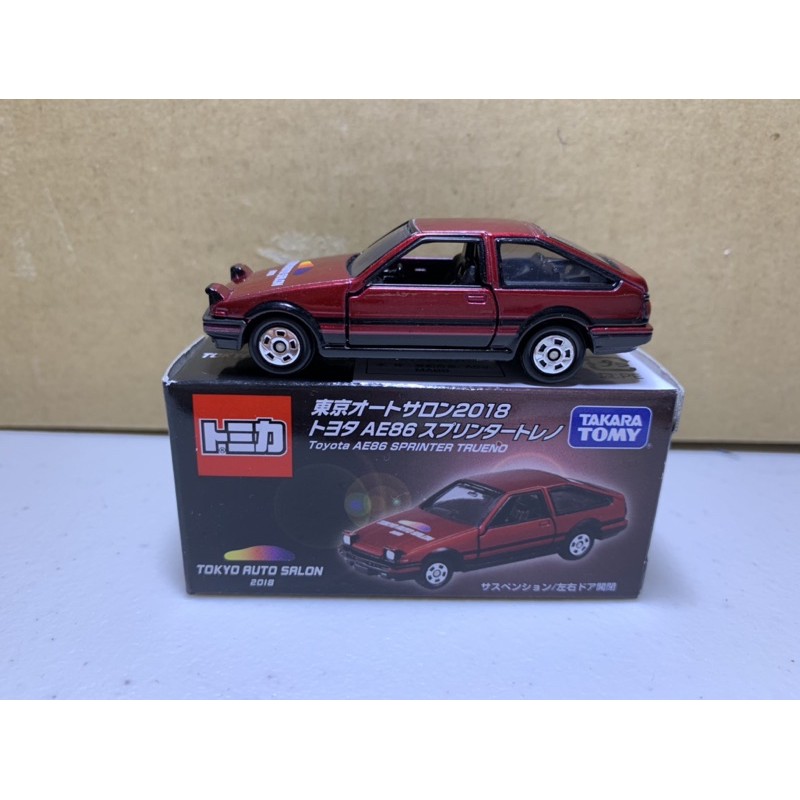 ［現貨］Tomica 多美 2018 東京車展 Toyota AE 86。  2