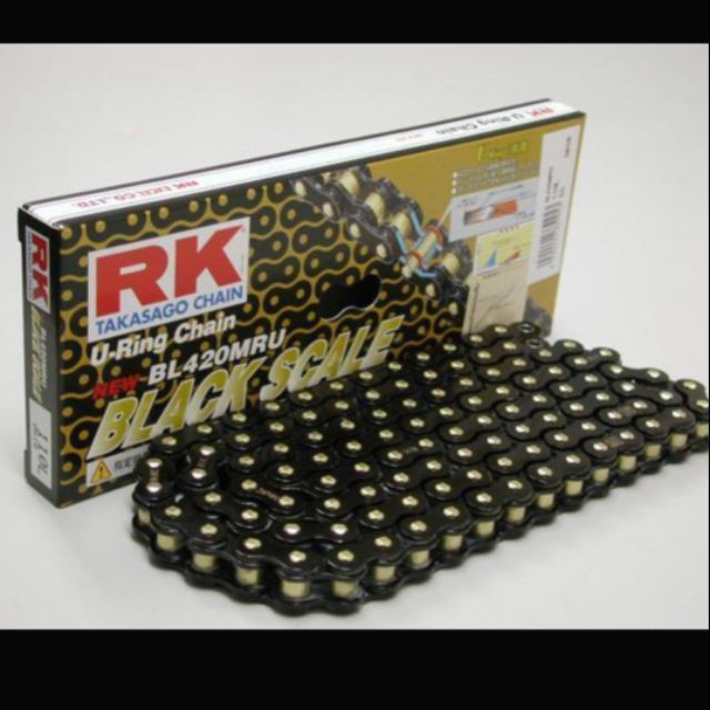 RK BL 420-110L MRU 黑金油封鏈條 MSX125
