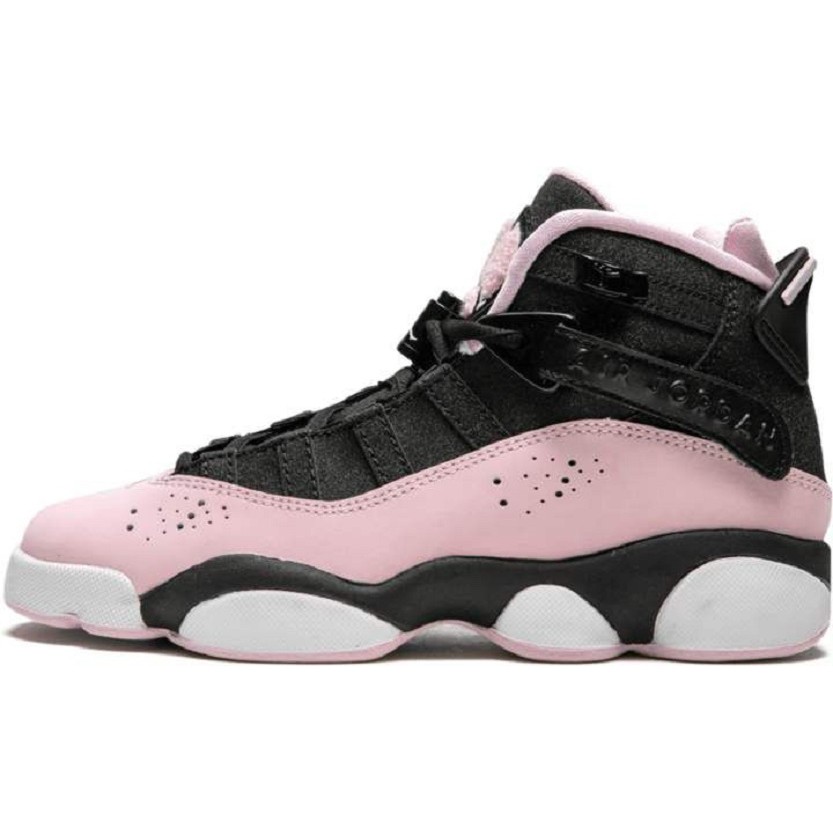 喬丹Air Jordan 6 RIngs六冠王AJ6保證正品 零碼 UK5 女鞋/大童鞋/籃球鞋 櫻花粉 323399