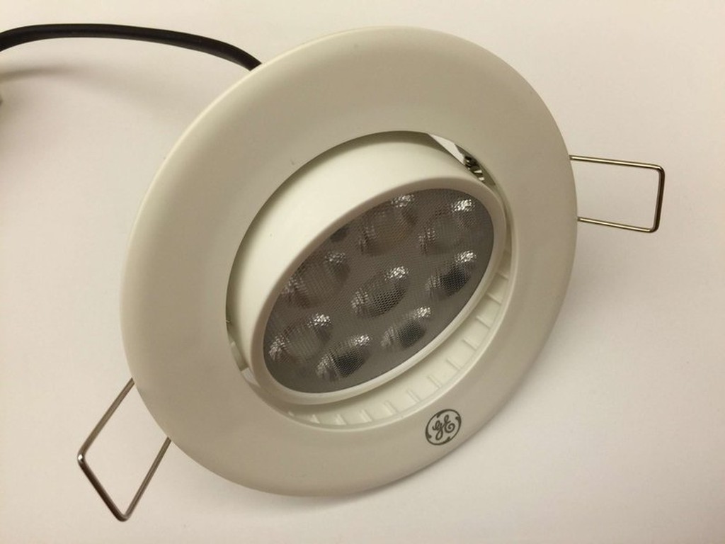 台北市長春路 奇異 GE LED 3.5吋 7W 6500K 白光 9.5cm 崁燈 嵌燈 可調角度