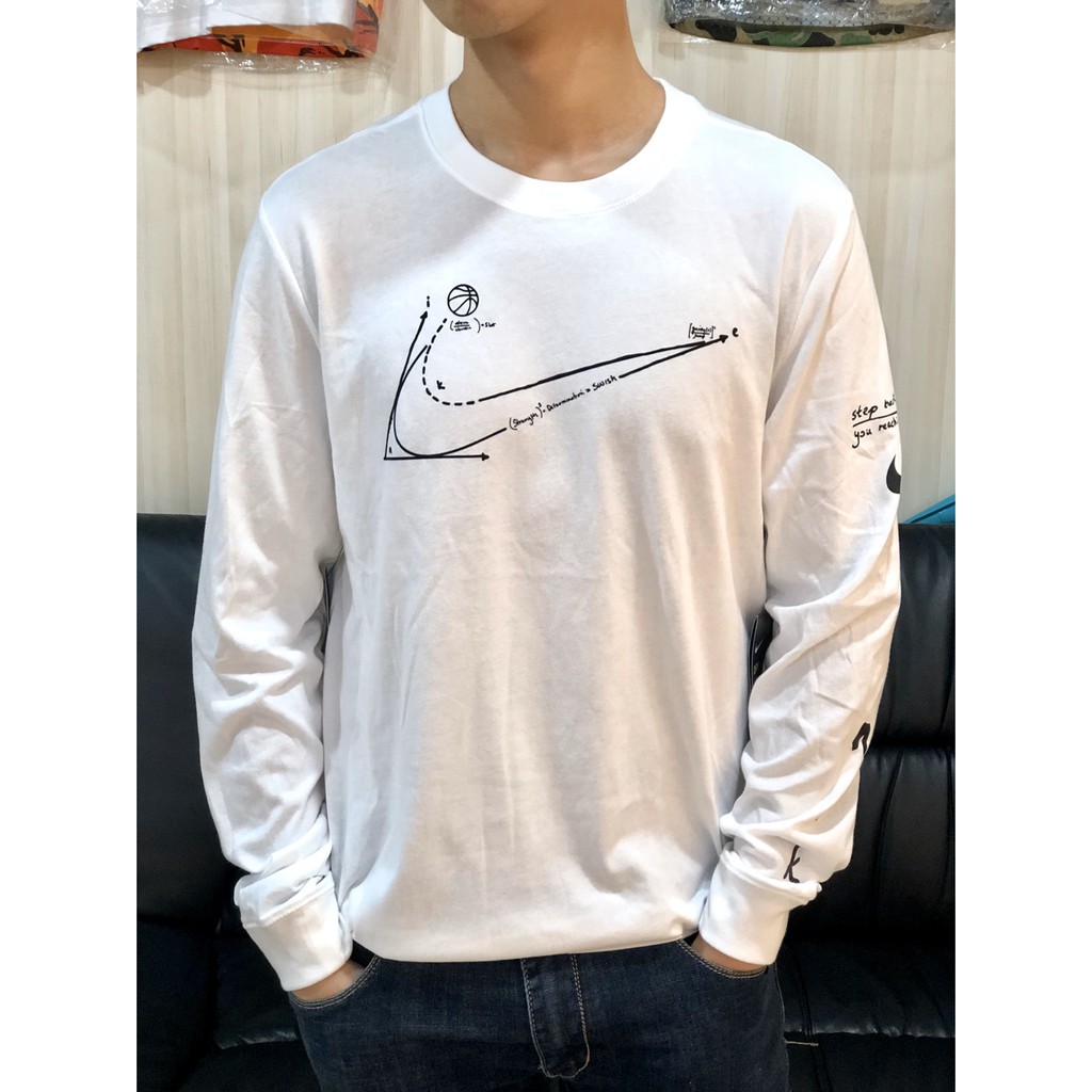 {Moli}日版 台灣未售 Nike Dry Tee Longsleeve Swoosh Ball 旋風球 文字長袖