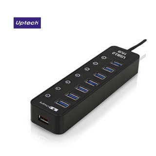 Uptech登昌恆 UH270C 7-Port+1-Port 充電埠 USB 3.0 Hub集線器