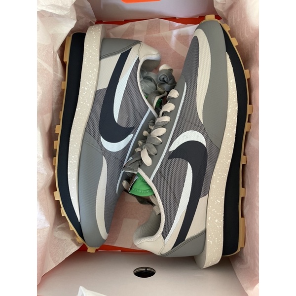 CLOT x sacai x Nike LDWaffle 灰藍 DH3114-001 us9.5