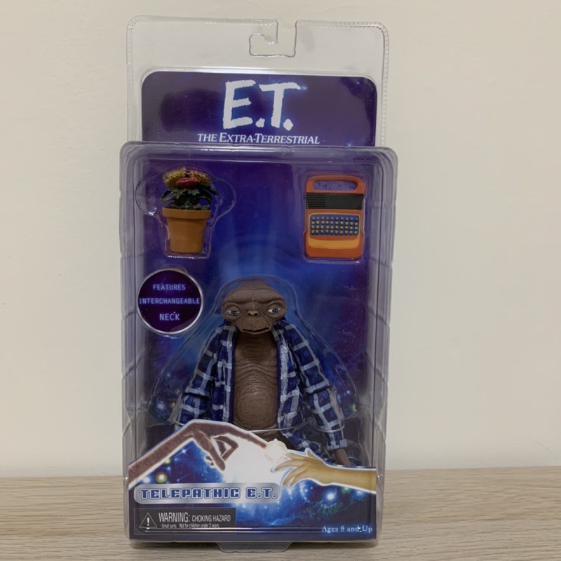 E.t 外星人 公仔 絕版 吊卡 Neca 環球 Et 環球 稀有 環球影城 老物 老品 e.t.