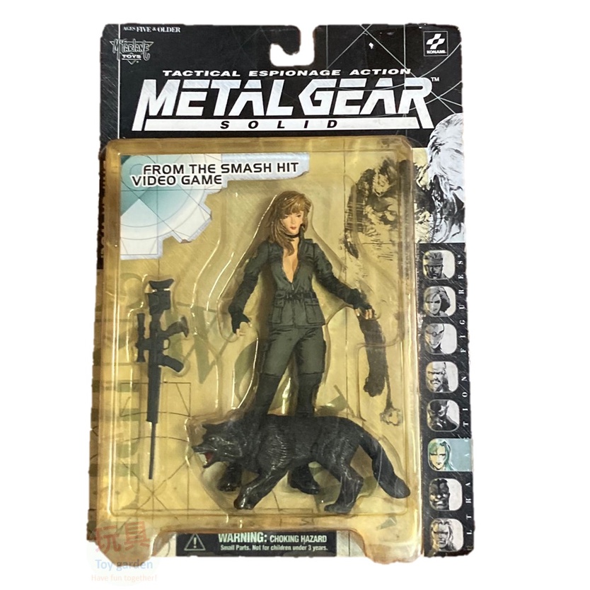 [絕版品出清] Metal Gear Solid 潛龍諜影_Sniper Wolf 狙擊雪狼_ Mcfarlane