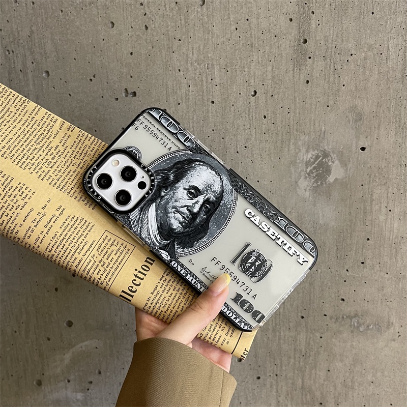 Casetify Dollar 鈔票手機殼適用於 IPhone 13 Pro 7 8 Plus X XS Max XR