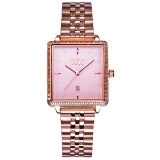【高雄時光鐘錶公司】NATURALLY JOJO JO96975-13R 極簡風格方型時尚鋼帶錶 情人節禮物男錶女錶 錶