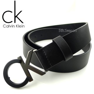 🇺🇸CK專櫃正品🇺🇸美國Calvin Klein雙色大LOGO鐵牌真皮百搭皮帶 ◎附原廠提袋 男生皮帶 男用