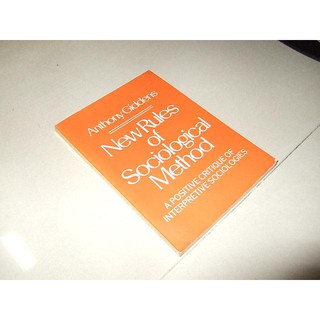 二手非全新92 ~New Rules of Sociological Method 唐山出版社 1976