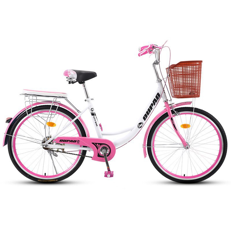自行車女式成年輕便普通代步淑女通勤車男女學生城市老式復古單車0jz3 蝦皮購物