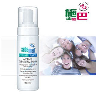 seba 施巴 PH5.5 痘淨潔面慕斯 150ml §小豆芽§ 痘淨系列 施巴 PH5.5 痘淨潔面慕斯 150ml