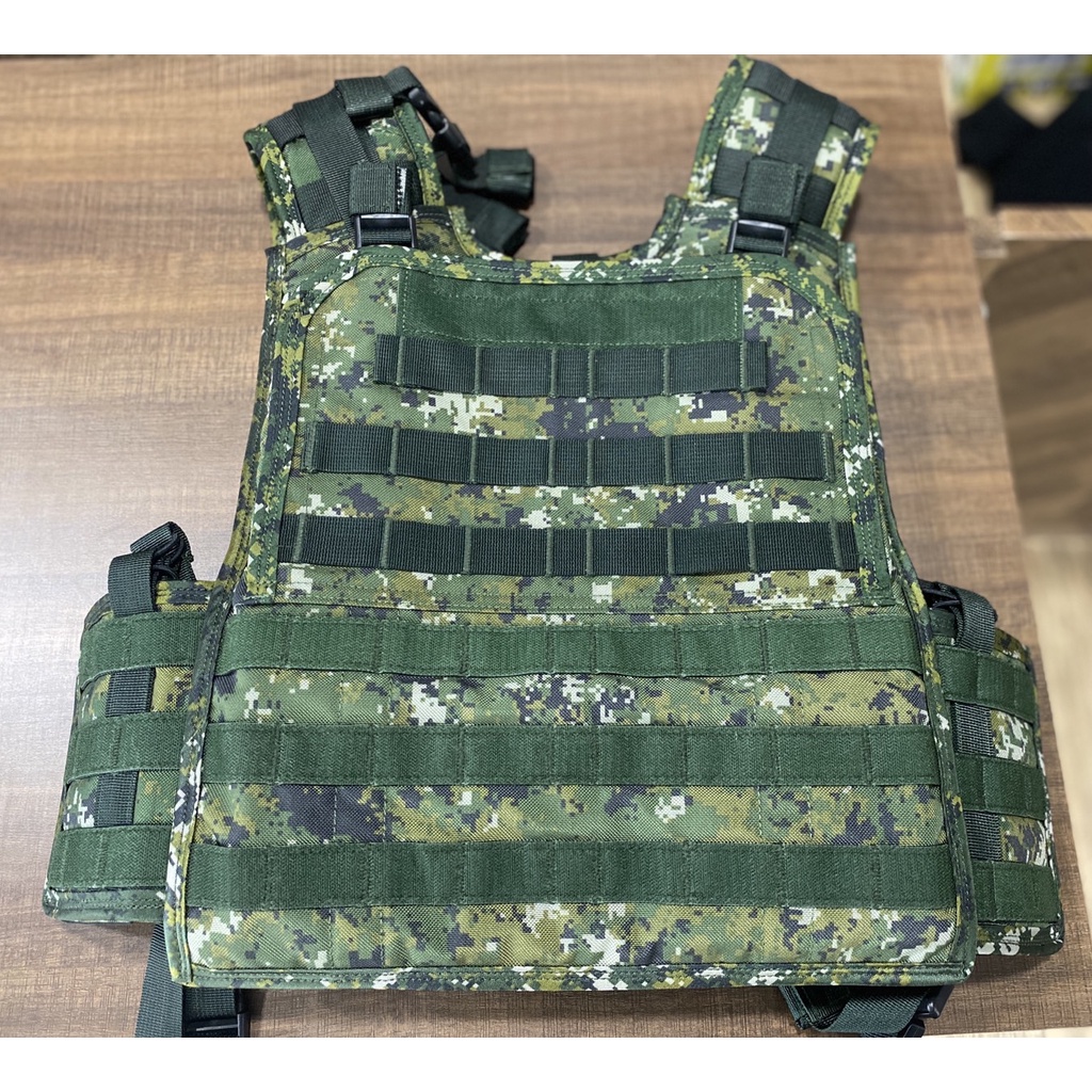 戰鬥個裝戰術背心 國軍數位迷彩 不含防彈片 防彈背心外襯套 蝦皮購物
