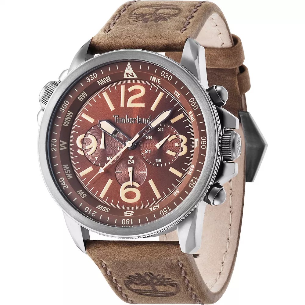 Timberland Campton Multi-functional Watch 叢林野戰時尚日曆腕錶| 蝦皮購物