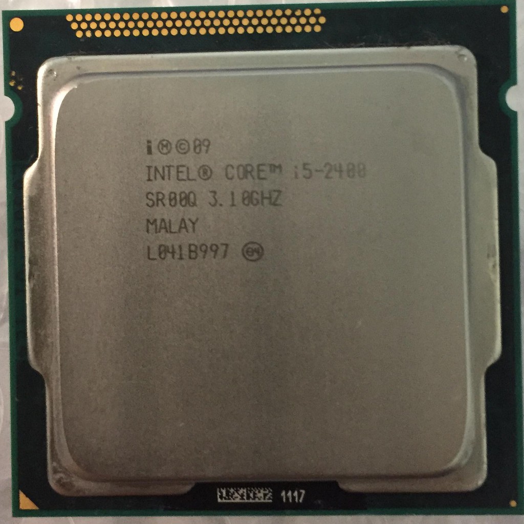 I5-2400 CPU 無風扇 1155腳位