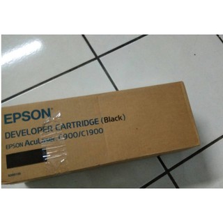 原廠的 EPSON C900/C1900 彩色雷射印表機黑色碳粉匣 S050100