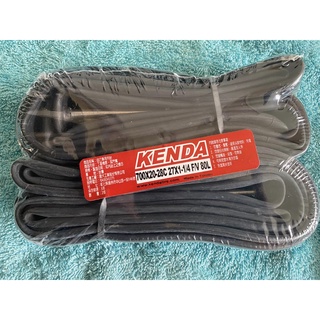 {2+2單車生活}KENDA 建大 700x20/28c 法嘴 80mm 氣嘴長 公路車700c 內胎