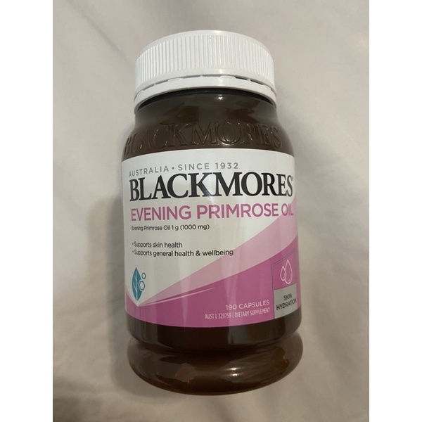 澳洲帶回 現貨 Blackmores Evening Primrose Oil月見草油膠囊 月見草油 190顆 效期最新