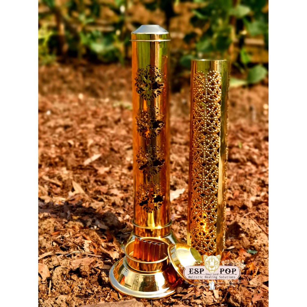 Esppop 印度手工製黃銅線香座 線香專用 蝦皮購物