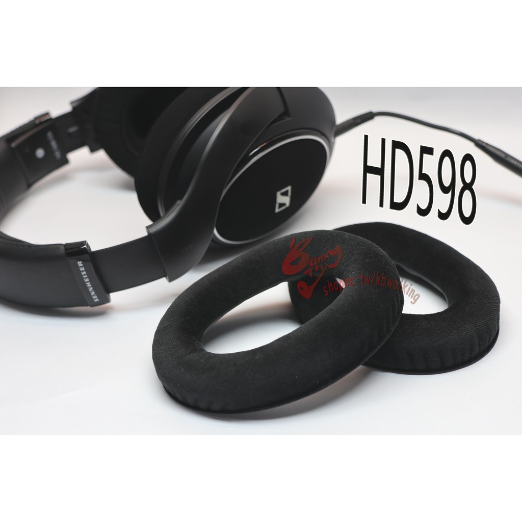 當日出貨 耳罩 適用 聲海 SENNHEISER HD598 絨布款 兼容各型號 HD515 PC360 單邊 台灣現貨