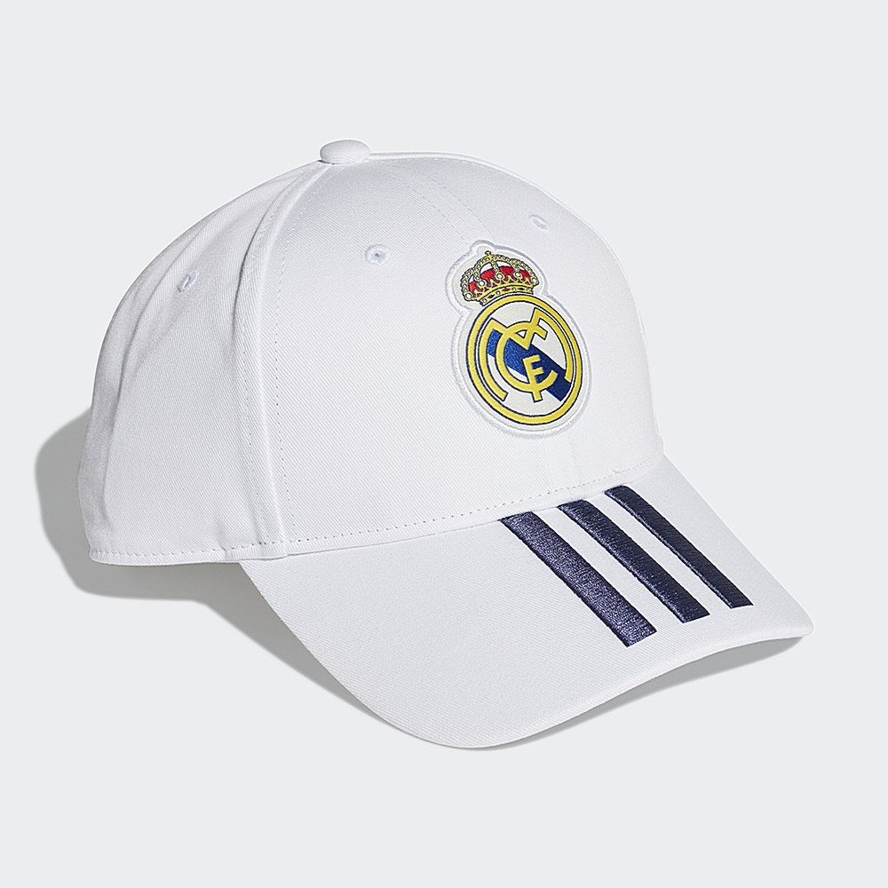 Adidas Real Madrid 皇家 皇家馬德里 運動帽 / 白 / 帽子/ 棒球帽 /Adidas 休閒帽