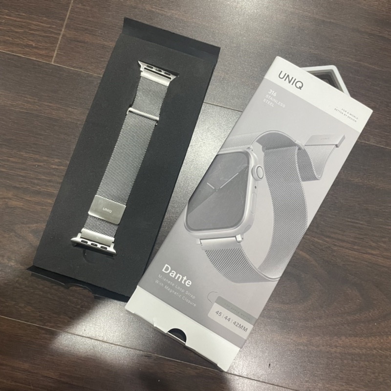 UNIQ Dante Apple Watch 不鏽鋼米蘭磁扣錶帶 蘋果錶帶 米蘭錶帶 磁吸錶帶 拆封未使用