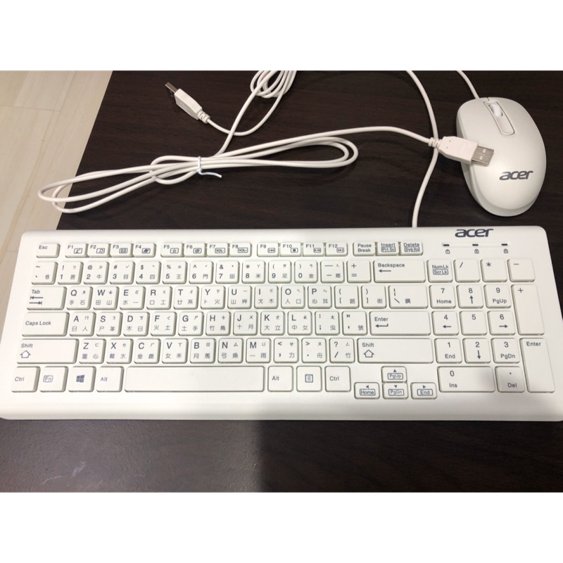 Acer有線鍵盤滑鼠組