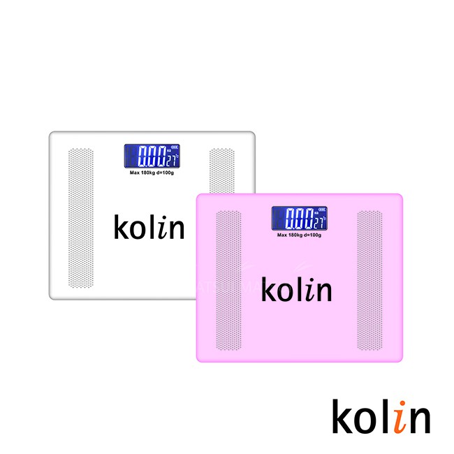 Kolin 歌林 超薄電子體重計(白/粉 隨機不挑色) KWN-DLW802