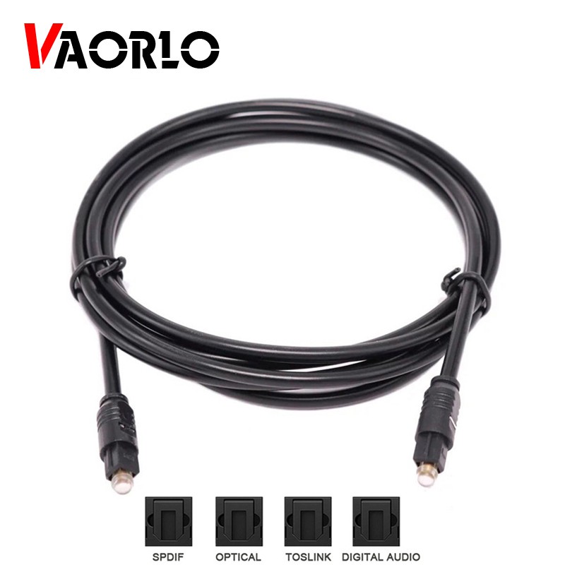 Vaorlo OD4.0 耐用數字光纖音頻線 Toslink 鍍金 1m 1.5m 2m 3 m 5m SPDIF MD