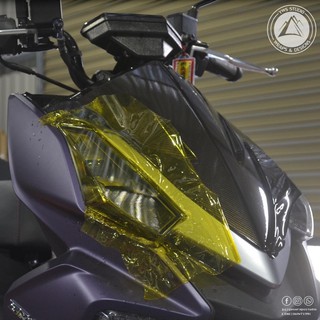 黃金大燈貼膜的DRG /勁戰 /bwsx/ bwsr /雷霆 / force /gogoro