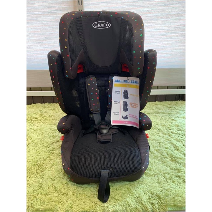 (shenyang專屬賣場)Graco AirPop 嬰幼兒成長型輔助汽車安全座椅(1-12歲)