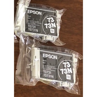 EPSON 73/73N 原廠墨水墨水匣 (無紙盒包裝）