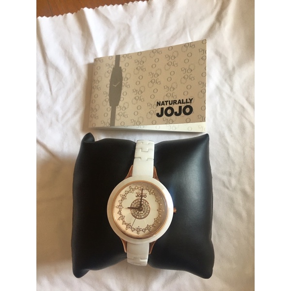 降價賣~Naturally JoJo陶瓷玫瑰金手錶-9成新