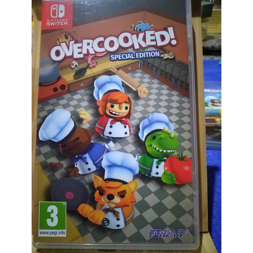 NS Switch 二手 煮過頭 overcooked