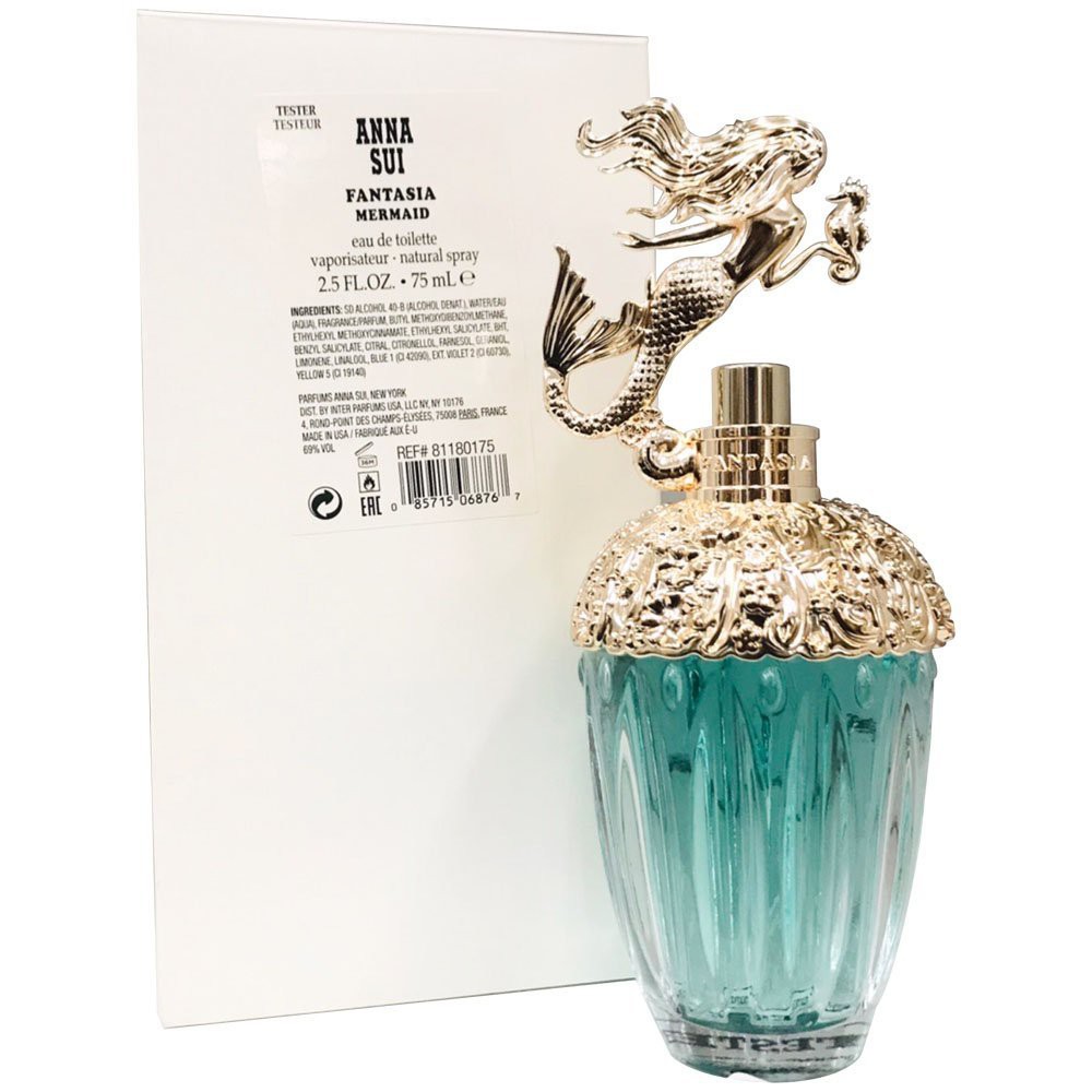 【VIP美妝】ANNA SUI 安娜蘇 童話美人魚淡香水 75ml TESTER