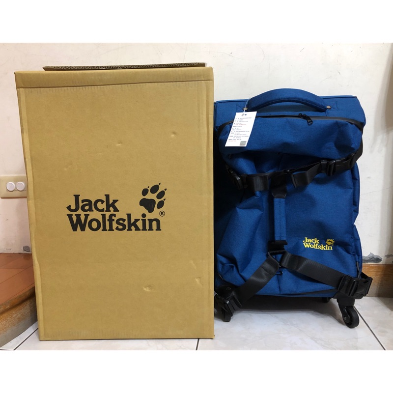 Jack Wolfskin 飛狼20吋雙拉桿超輕行李箱 全新