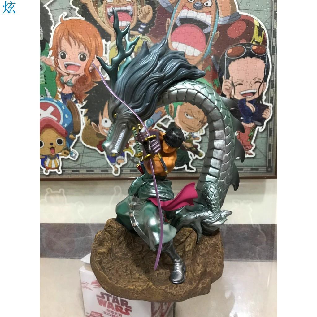 曼買手辦送海報海賊王和之國篇章gk索隆卓洛青龍二刀流極虎狩超新星煉獄鬼斬青龍必殺技 蝦皮購物