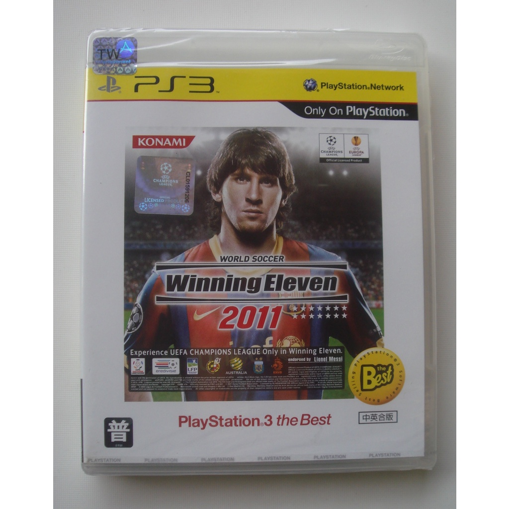 全新PS3 世界足球競賽2011 中文版