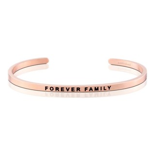 MANTRABAND FOREVER FAMILY 永遠的家人 玫瑰金手環