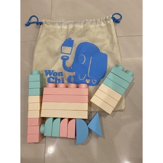 二手wonchi軟積木25pcs