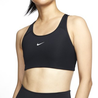 NIKE SWOOSH BRA PAD 運動內衣 有氧運動背心 韻律背心 中度支撐 重訓 BV3637-010 黑