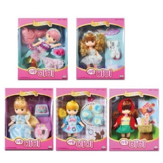 ✨現貨✨正版公司貨 <MIMI WORLD>迷你小MIMI 童話故事娃娃 美人魚 小紅帽 天鵝 愛麗絲 仙杜瑞拉